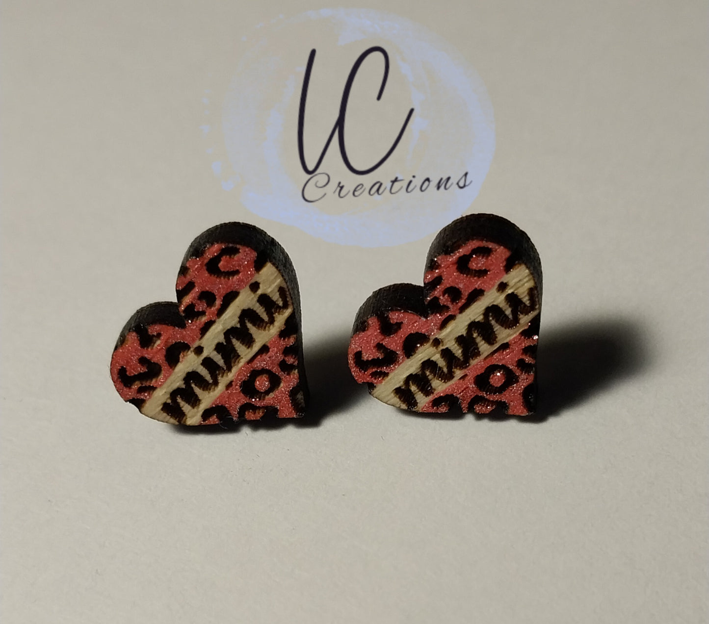 Mimi Heart Studs