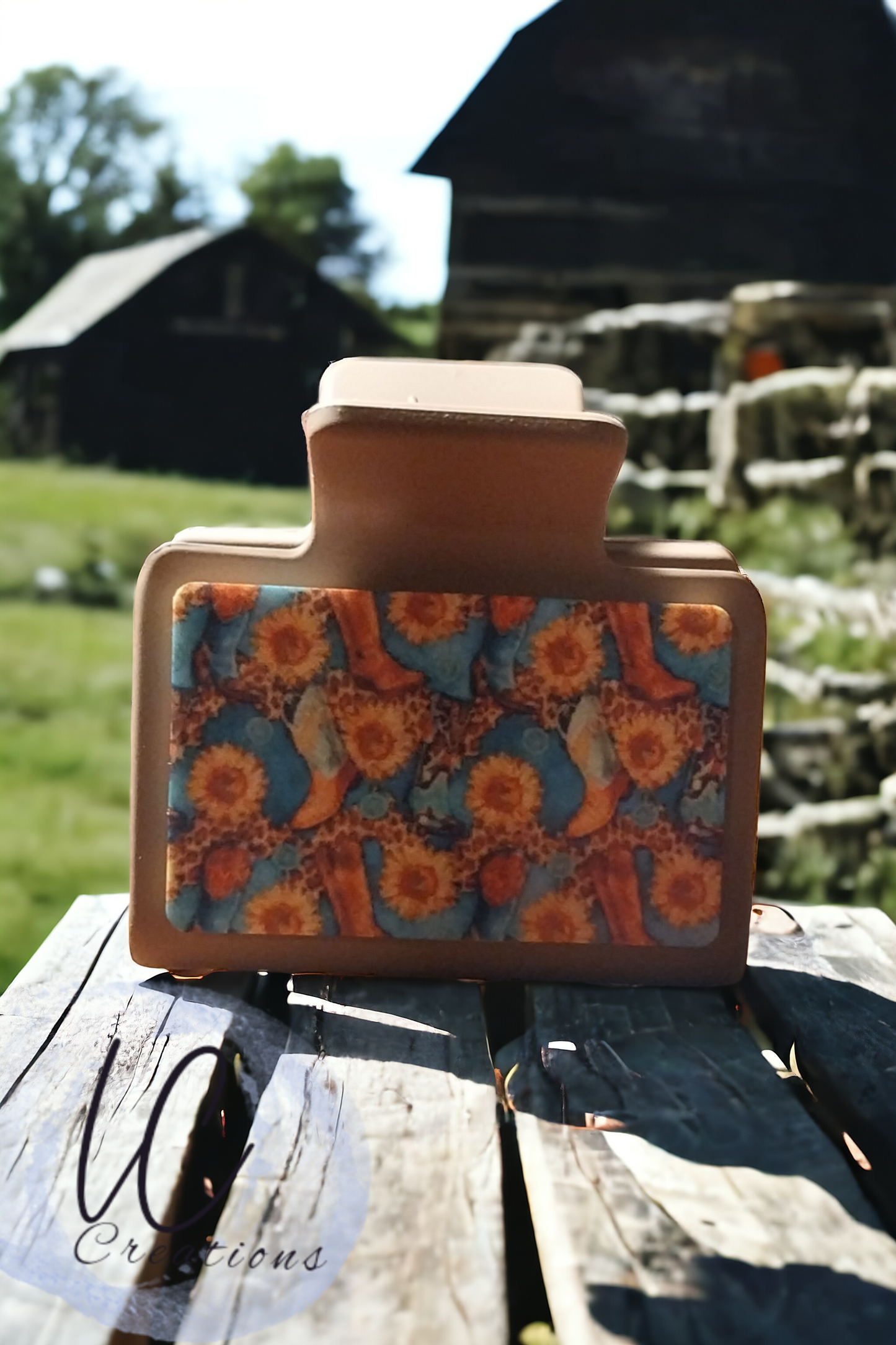 Boots and Sunflowers