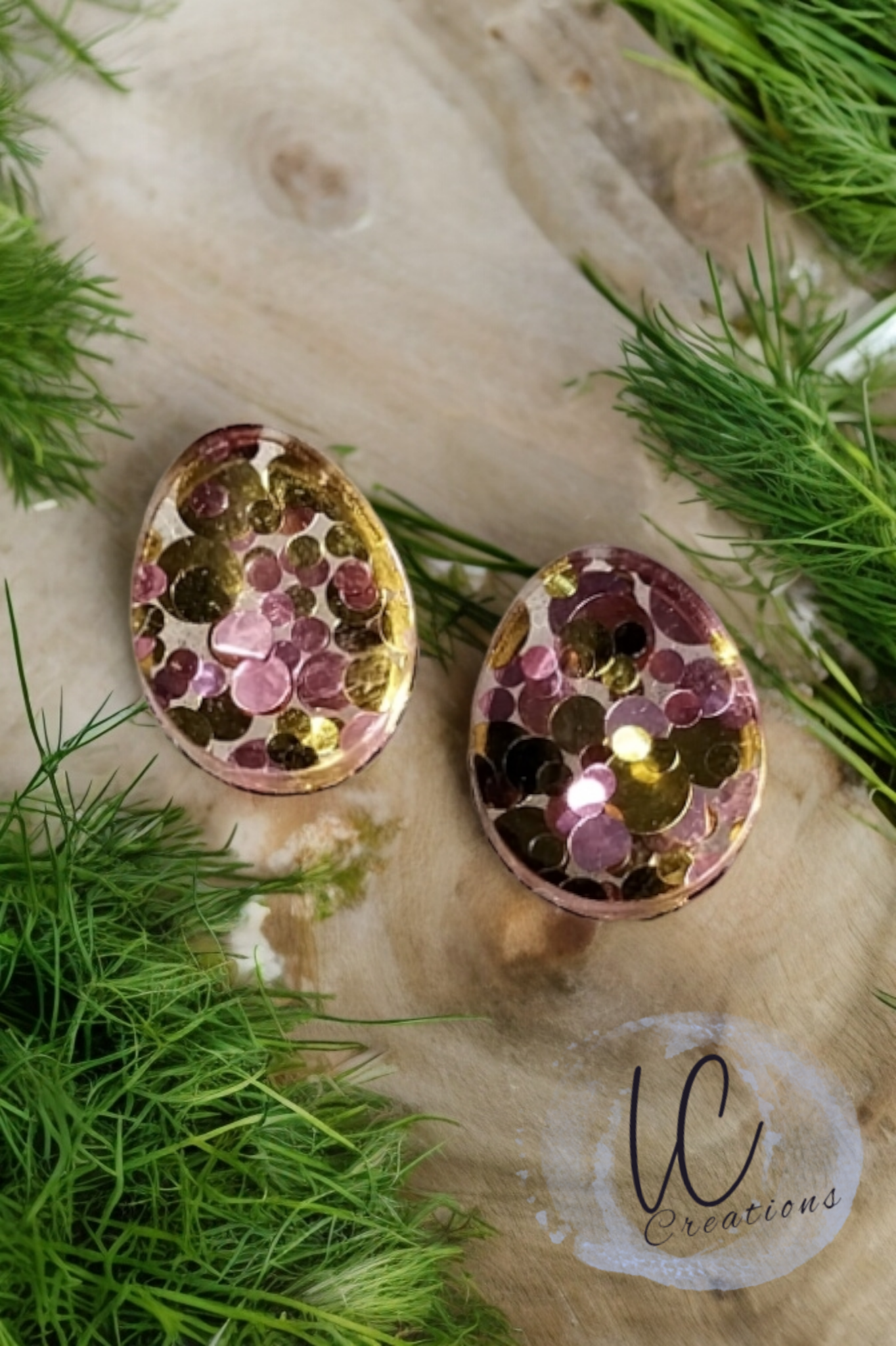 Glitter Easter Egg