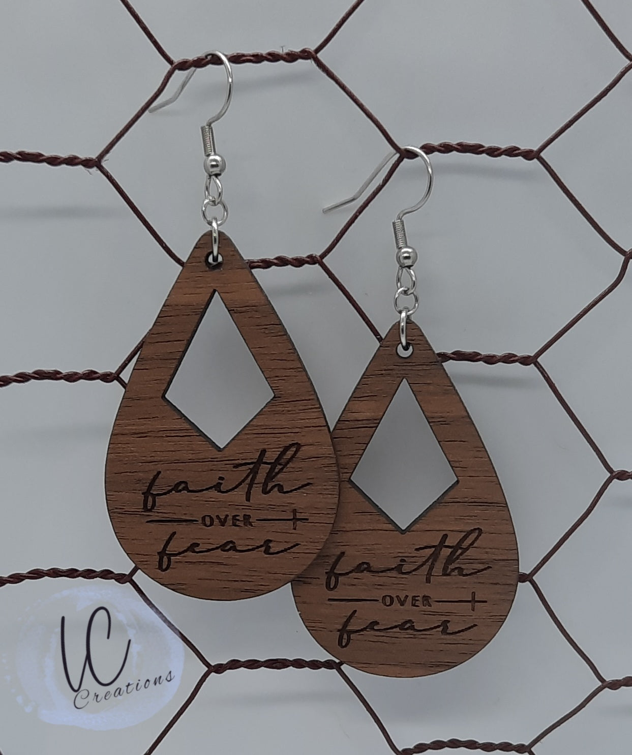 Faith over Fear Teardrop