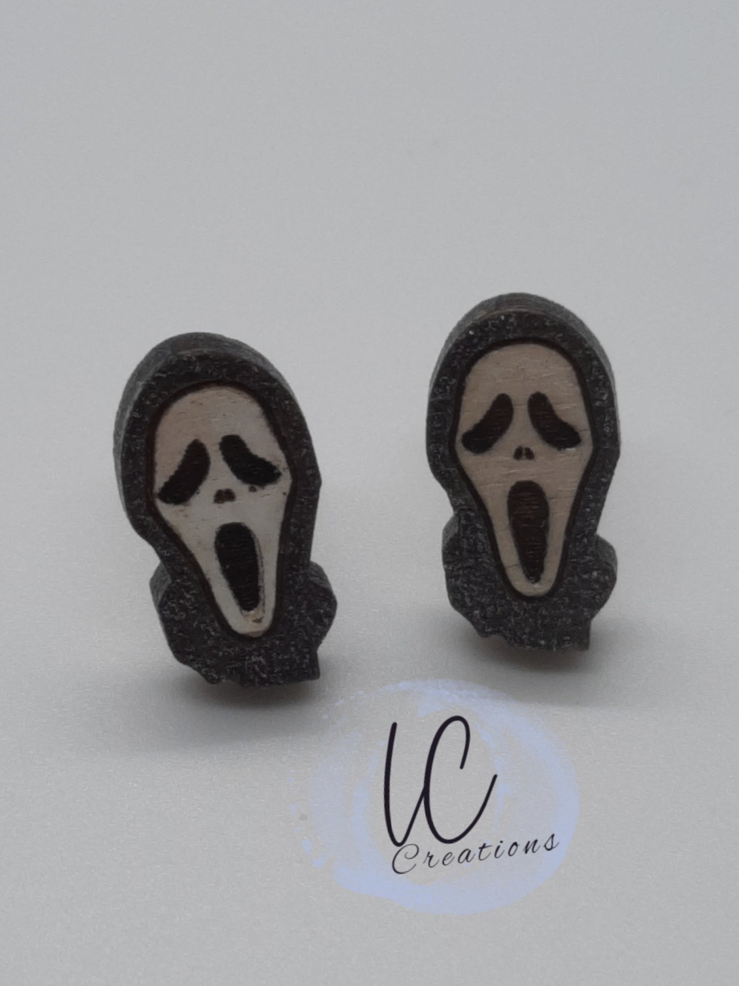 Ghost Face Stud