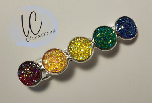 Druzy Hair Clip