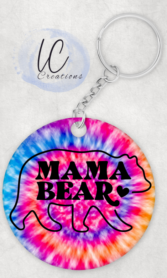 Mama Bear Keychain