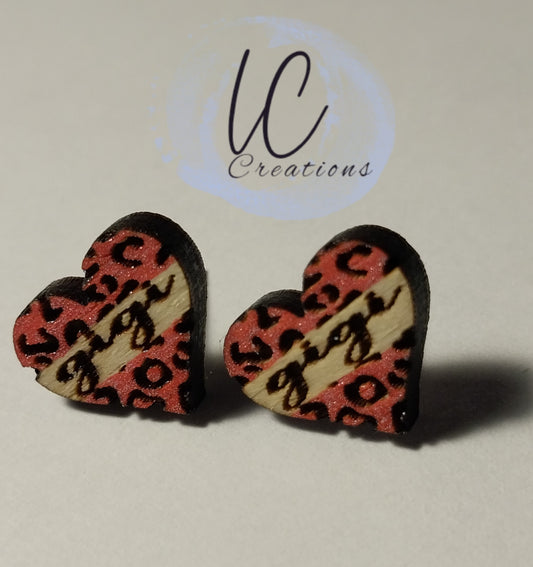 Gigi Heart Studs