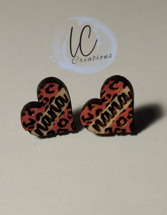 Nana Heart Studs