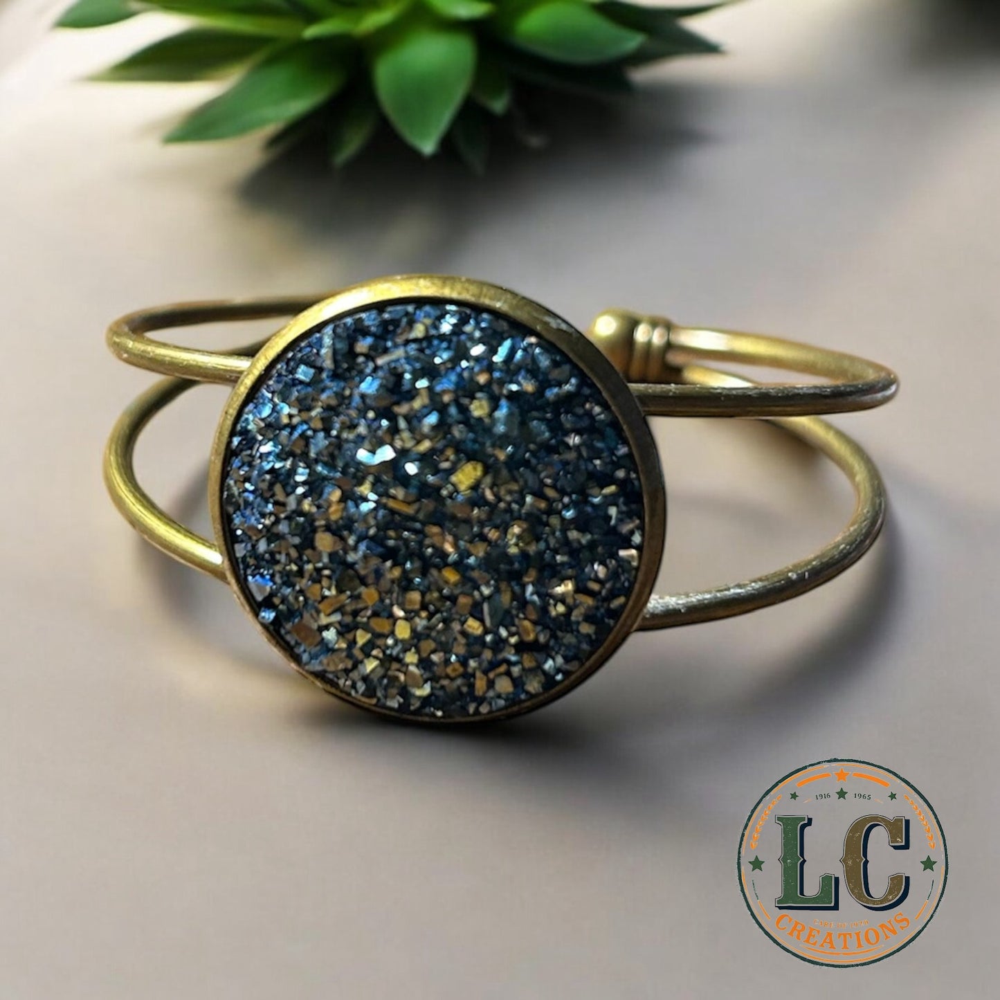Ice Blue Bangle