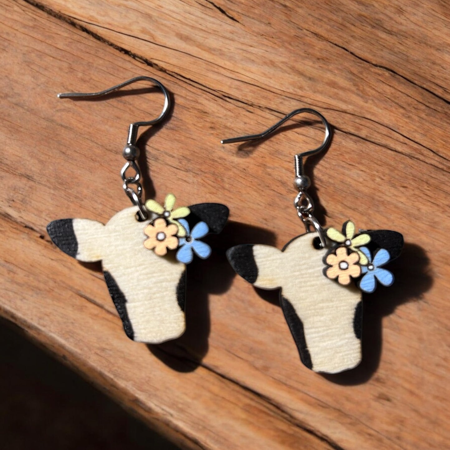 Floral Cow