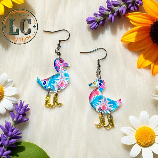 Floral Duck