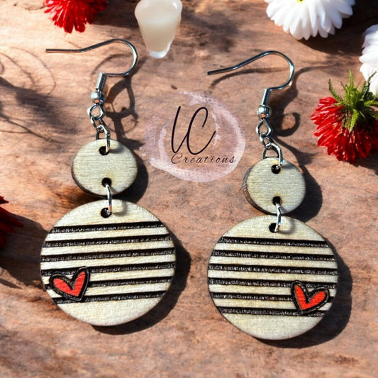Striped Heart