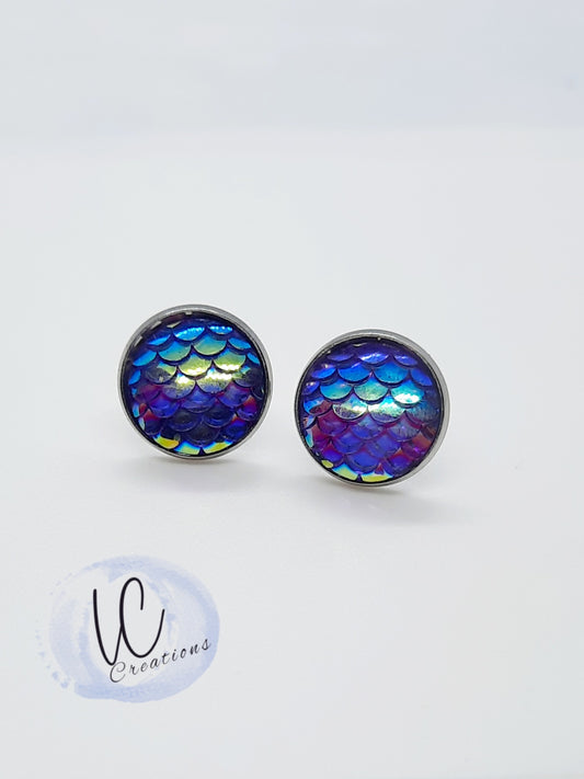 Mermaid Studs