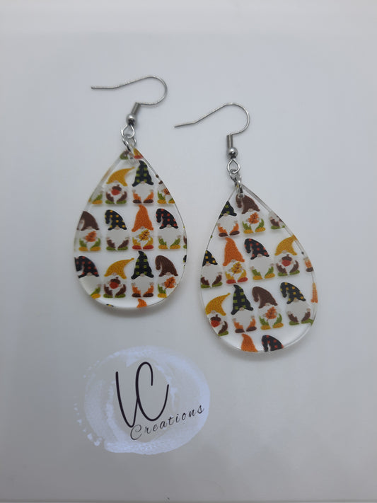 Fall Gnomes Teardrop