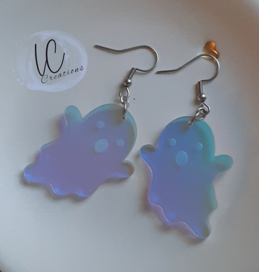 Iridescent Ghost Dangle