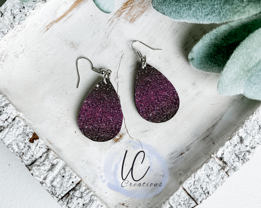 Spook Glitter Teardrop