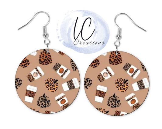 Pumpkin Spice Dangles