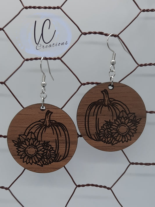Pumpkin Dangles