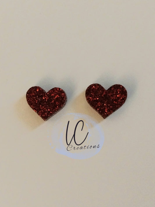 Glitter Hearts