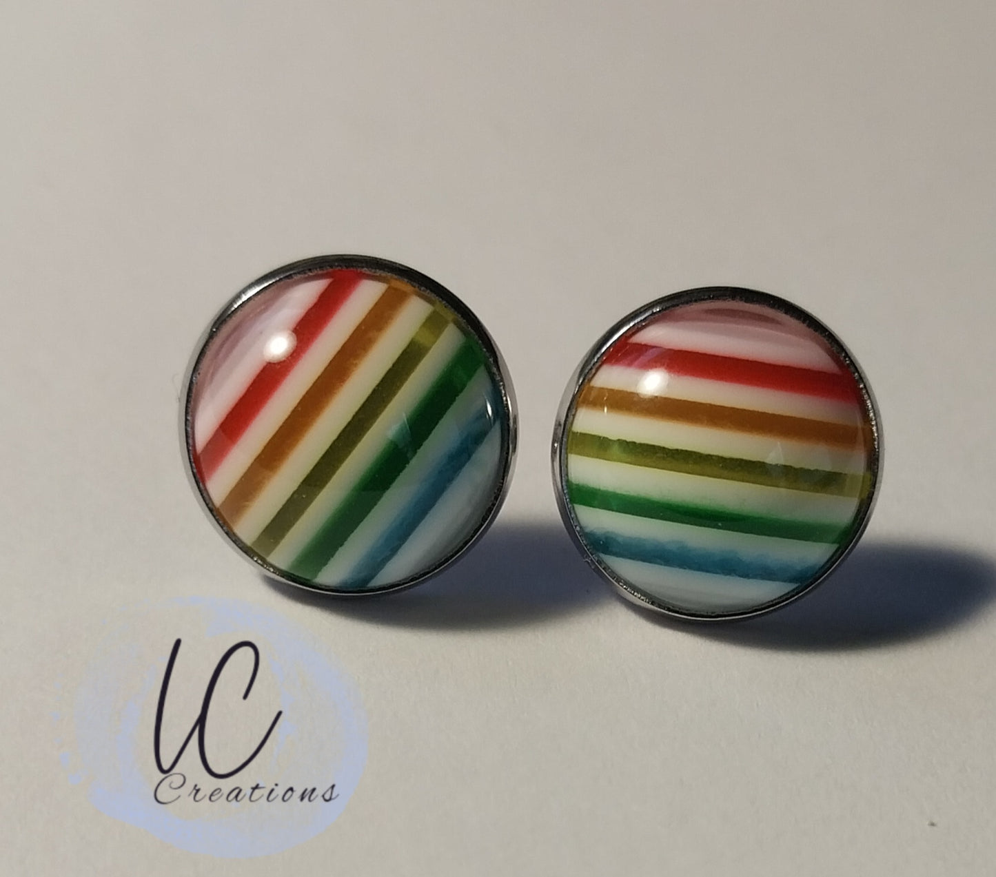 Rainbow Studs