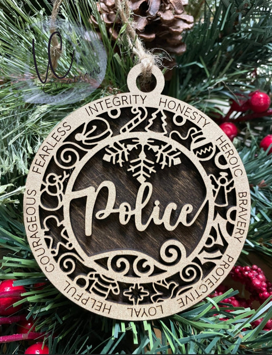 Police Ornament