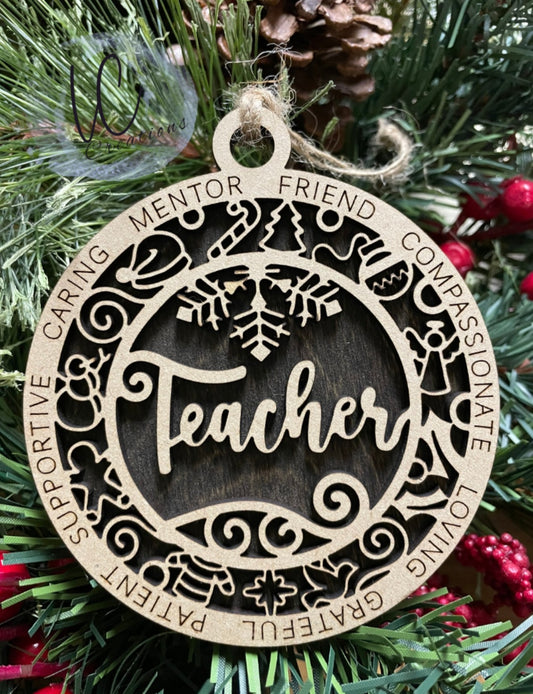Teacher Ornament
