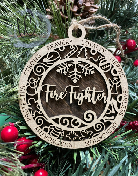 Firefighter Ornament